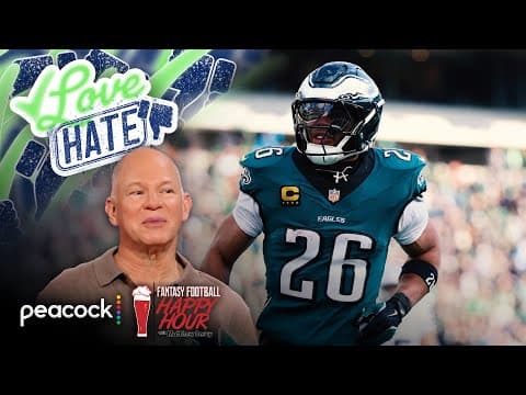 Saquon Barkley has favorable matchup vs. Commanders | Fantasy Football Happy Hour | NFL on NBC