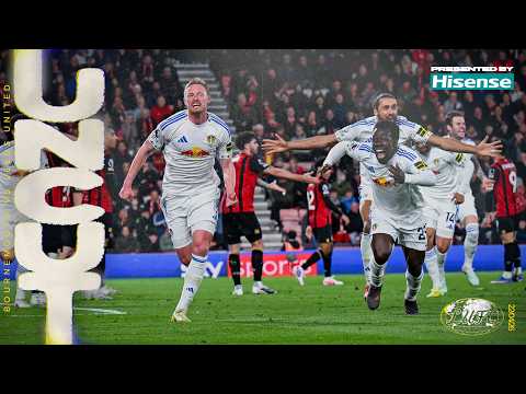Dramatic 97th-minute equaliser! Uncut exclusive footage | AFC Bournemouth 2-2 Leeds United