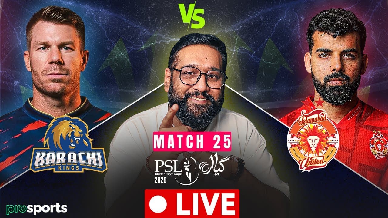 🔴LIVE PSL 11 MATCH TODAY | Islamabad United vs Karachi Kings PSL Match
