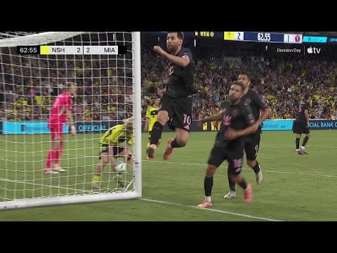 Messi MASTERCLASS Penalty Equalizes for Inter Miami!