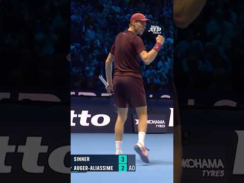 Jannik Sinner vs Felix Auger-Aliassime Highlights 👏
