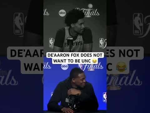 Dylan Harper calls De’Aaron Fox Unc and he was not having it 😂