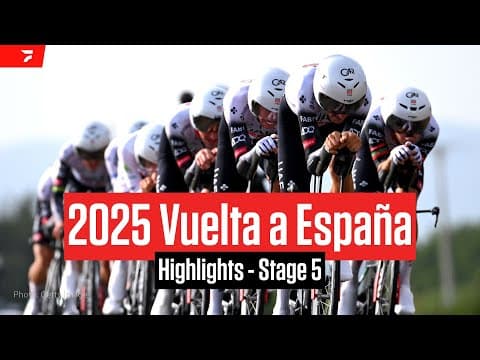 Vuelta a España 2025 Stage 5 Highlights