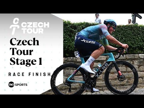 DOMINATION! 😮‍💨 | Men's 2025 Czech Tour Stage 1 Final KM's | TNT Sports Cycling