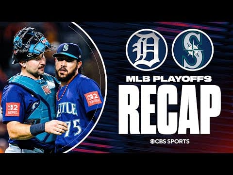 Mariners Beat Tigers, One Win Away from First ALCS Since 2001 | ALDS Game 3 Recap