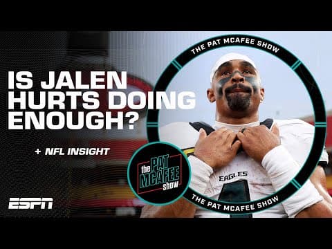 Dan Orlosky ISN'T IMPRESSED with Jalen Hurts 😬 + NFL insight I The Pat McAfee Show