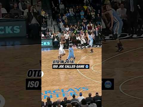 SAY IT AIN'T SO, JOE!! 🥶 #joejohnson #nba #throwback