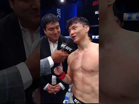 핏불 콜아웃한 '슈퍼보이' 최두호🎤  #UFCVegas117