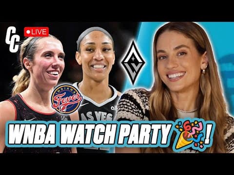 Indiana Fever vs. Las Vegas Aces 🔥 (PRE-GAME SHOW + WATCH PARTY!)