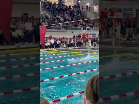 Katie Ledecky's Last 50 (26.12) of American Record 1,650 (14:59)