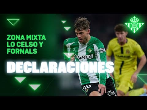 Zona Mixta de Chimy y Aitor tras el #RealBetisVillarreal 🗣🎙 | Real BETIS Balompié