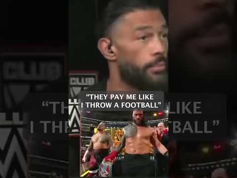Roman Reigns with a BOLD statement 👀