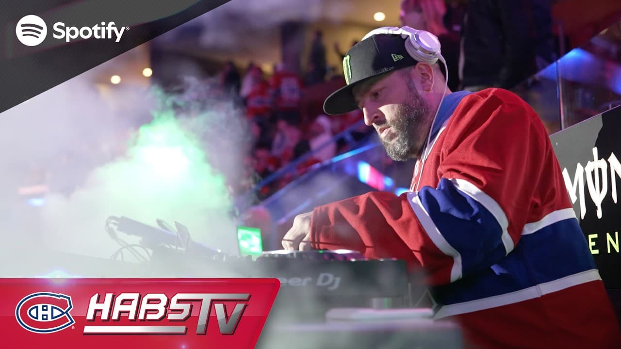 A day on the job with the Montreal Canadiens' arena DJ