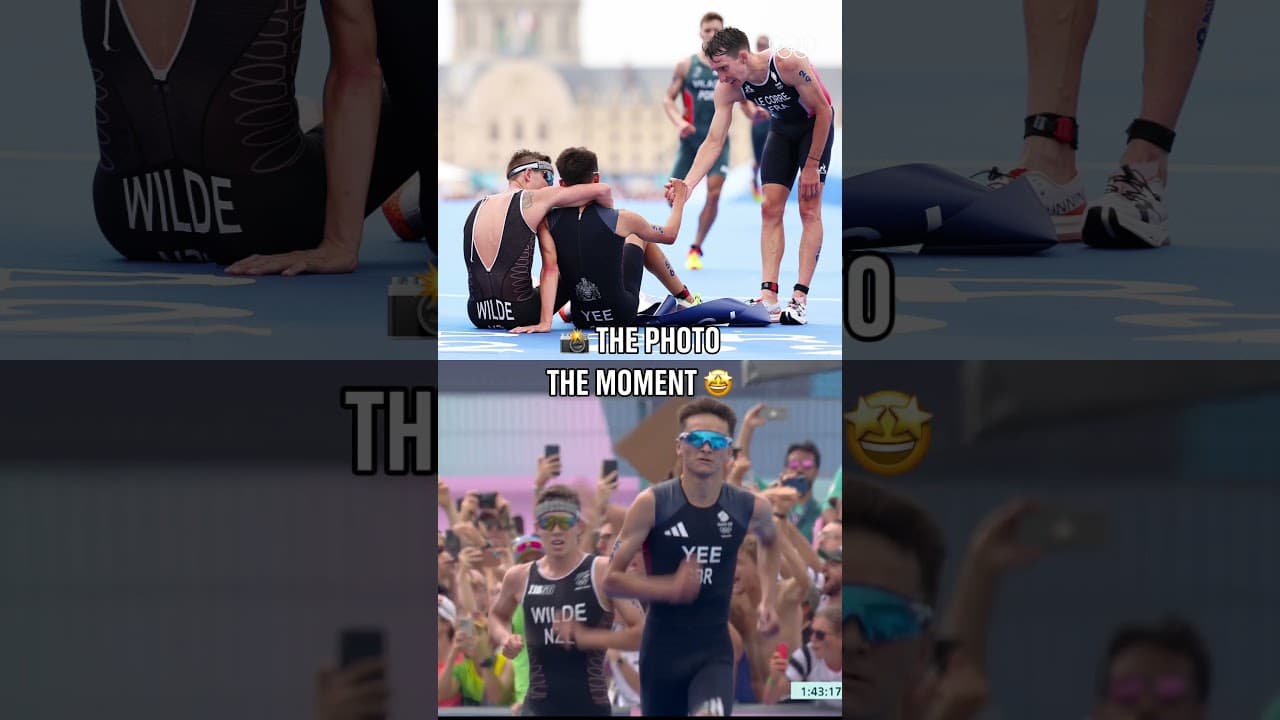 Respect and unity between Olympians. 🤝😍