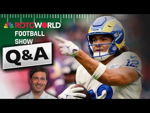 NFL Fantasy Football Q&A for Week 12 with Denny Carter (11/21/25) | Rotoworld Football Show