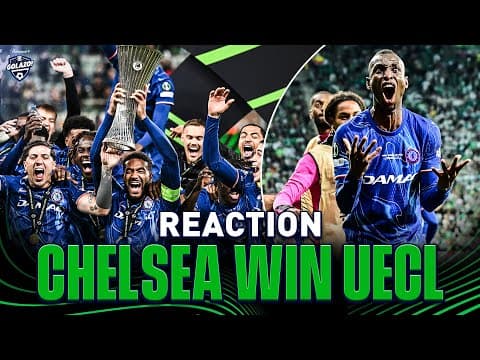 Cole Palmer REACTION as Chelsea win the Europa Conference League | PLUS Real Betis' Antony interview