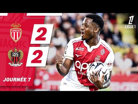 Ansu Fati arrache le nul dans le derby (2-2) - Résumé ASM - OGC Nice