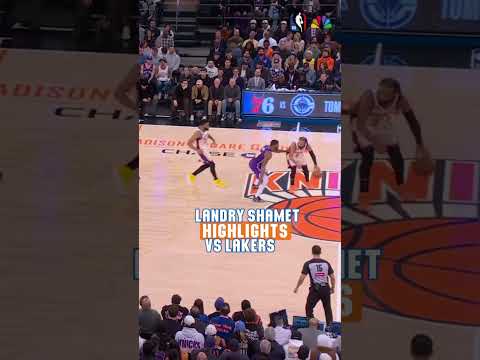 SHAMET DOIN THINGS 😮‍💨 #nyknicks #nba #landryshamet