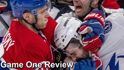 Game One Review: Canadiens vs Lightning