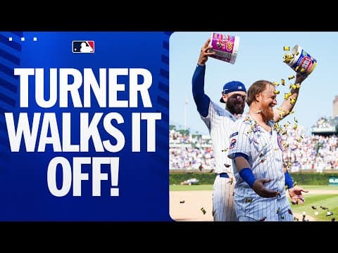 FULL INNING: Justin Turner hits his FIRST CAREER regular season walk-off homer at age 40!