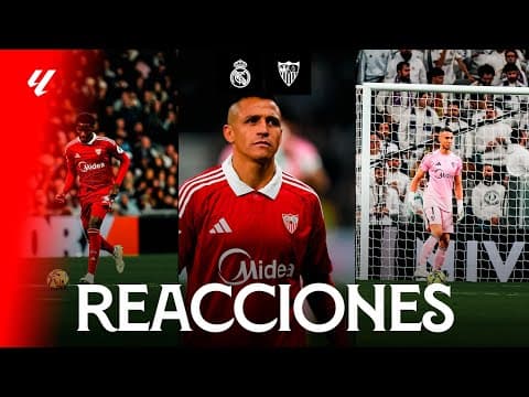 Las reacciones de los protagonistas tras la derrota en el Bernabéu.