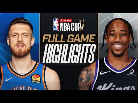 THUNDER at KINGS | FULL GAME HIGHLIGHTS | November 7, 2025