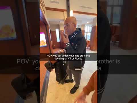 James Franklin is recruiting for not only football, but other sports as well 🤣 #virginiatech