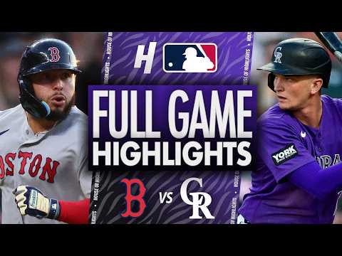 Boston Red Sox vs Colorado Rockies - FULL GAME HIGHLIGHTS 🔥 June 22, 2026 MLB Season
