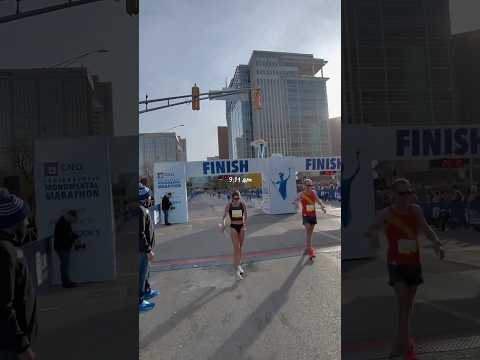 the race is my runway 😌🎀 #half #marathon #race #run #running