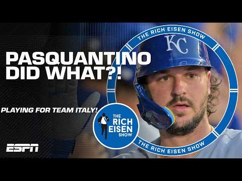 Pasquantino on the World Baseball Classic: Lke a little league tournament! | The Rich Eisen Show
