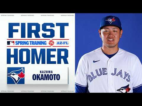 Kazuma Okamoto’s FIRST Blue Jays home run! (Welcome to the show!)