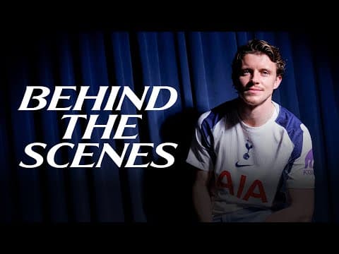 Behind the scenes with Conor Gallagher on signing day! 🎬