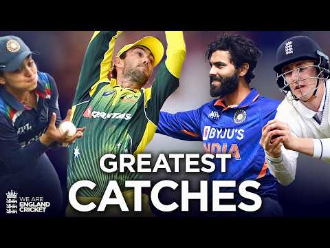 SENSATIONAL Cricket Catches Which Will Blow Your Mind | Feat. Deol, Maxwell, Jadeja & Brook