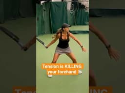 Tension is WRECKING your forehand (but you can fix it)