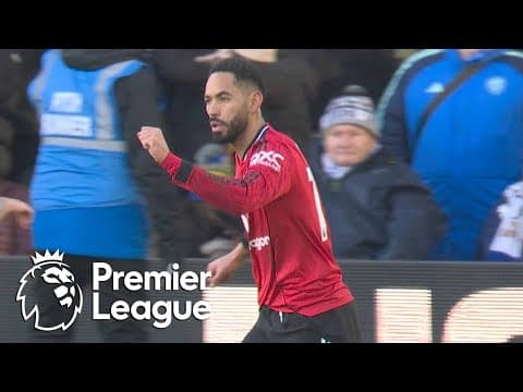 Matheus Cunha brings Manchester United level with Leeds | Premier League | NBC Sports