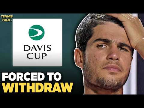 Alcaraz Withdraws from Davis Cup 2025 | Tennis News