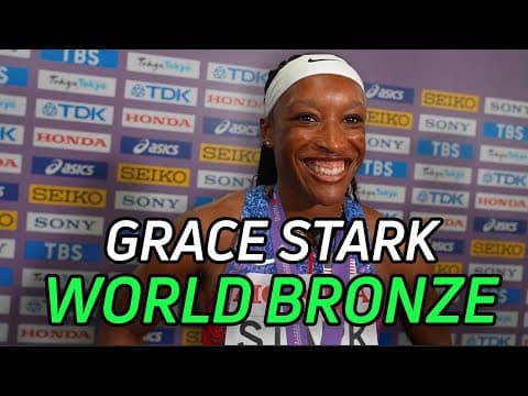 The Sky Is The Limit | Grace Stark 100M Hurdle World Bronze