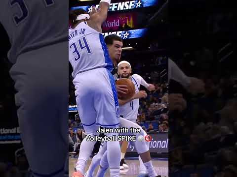 JALEN OUT HERE PLAYING SPIKE BALL!