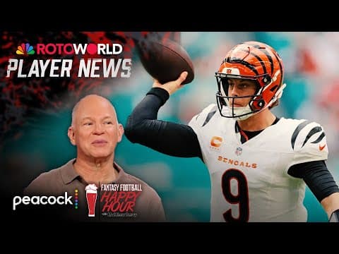 Joe Burrow, Chase Brown torched the Dolphins' defense | Fantasy Football Happy Hour | NFL on NBC