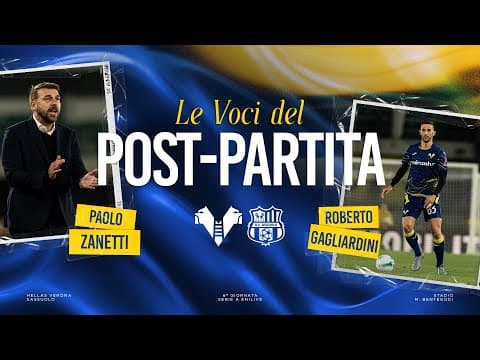 Serie A Enilive 2025/26 | Le voci del post partita: Zanetti e Gagliardini