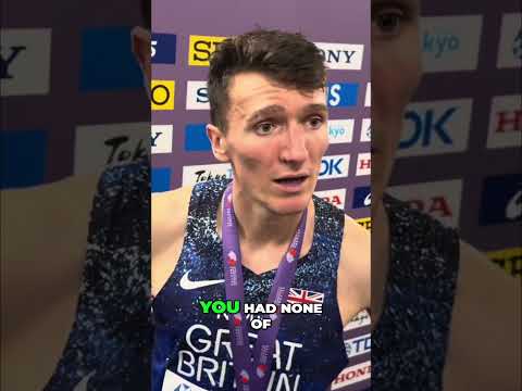 Fairytale almost came true for Jake Wightman in 1500 final last night