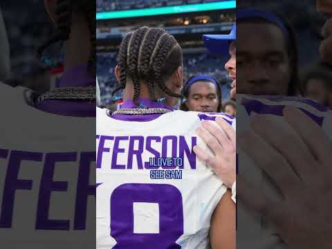 Justin Jefferson is FIRED UP for his former QB Sam Darnold | NFL Daily