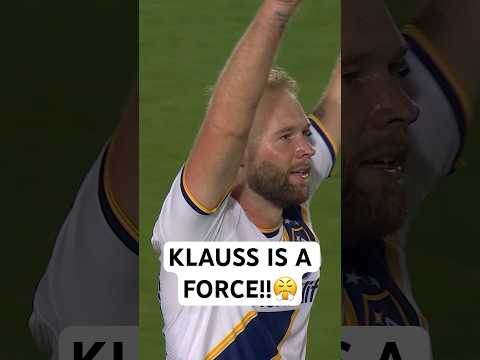 João Klauss FIRST-HALF BRACE👏 for Galaxy!!