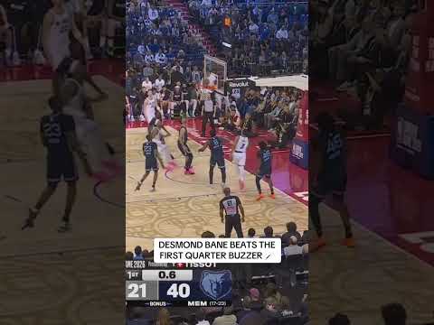 Desmond Bane with a tough floater 🔥