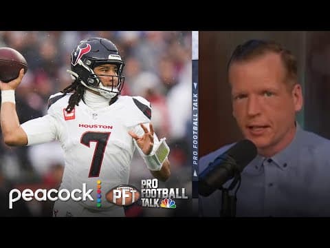 C.J. Stroud’s ‘pitiful’ performance holds Texans back vs. Patriots | Pro Football Talk | NFL on NBC