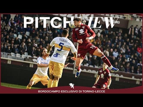 IL GOL DI ADAMS PORTA I TRE PUNTI ⚽️ | TORINO-LECCE 1-0 | PITCHVIEW 🎥 | SERIE A ENILIVE 2025/26