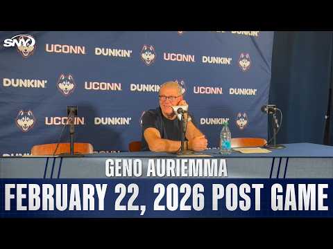 Geno Auriemma talks team chemistry after UConn routs Providence 81–38