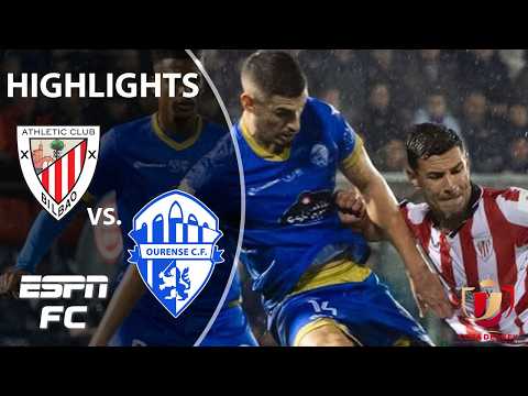 MATCH WINNER 🔥 Athletic Club vs. Ourense | Copa del Rey Highlights | ESPN FC