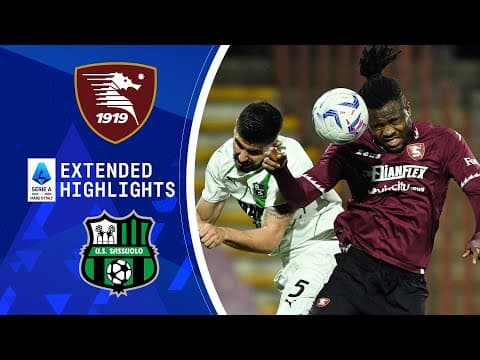 Salernitana vs. Sassuolo: Extended Highlights | Serie A | CBS Sports Golazo
