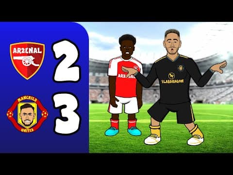 ARSENAL 2-3 MANCHESTER UNITED! (Premier League Goals Highlights Cunha Dorgu Mbeumo)